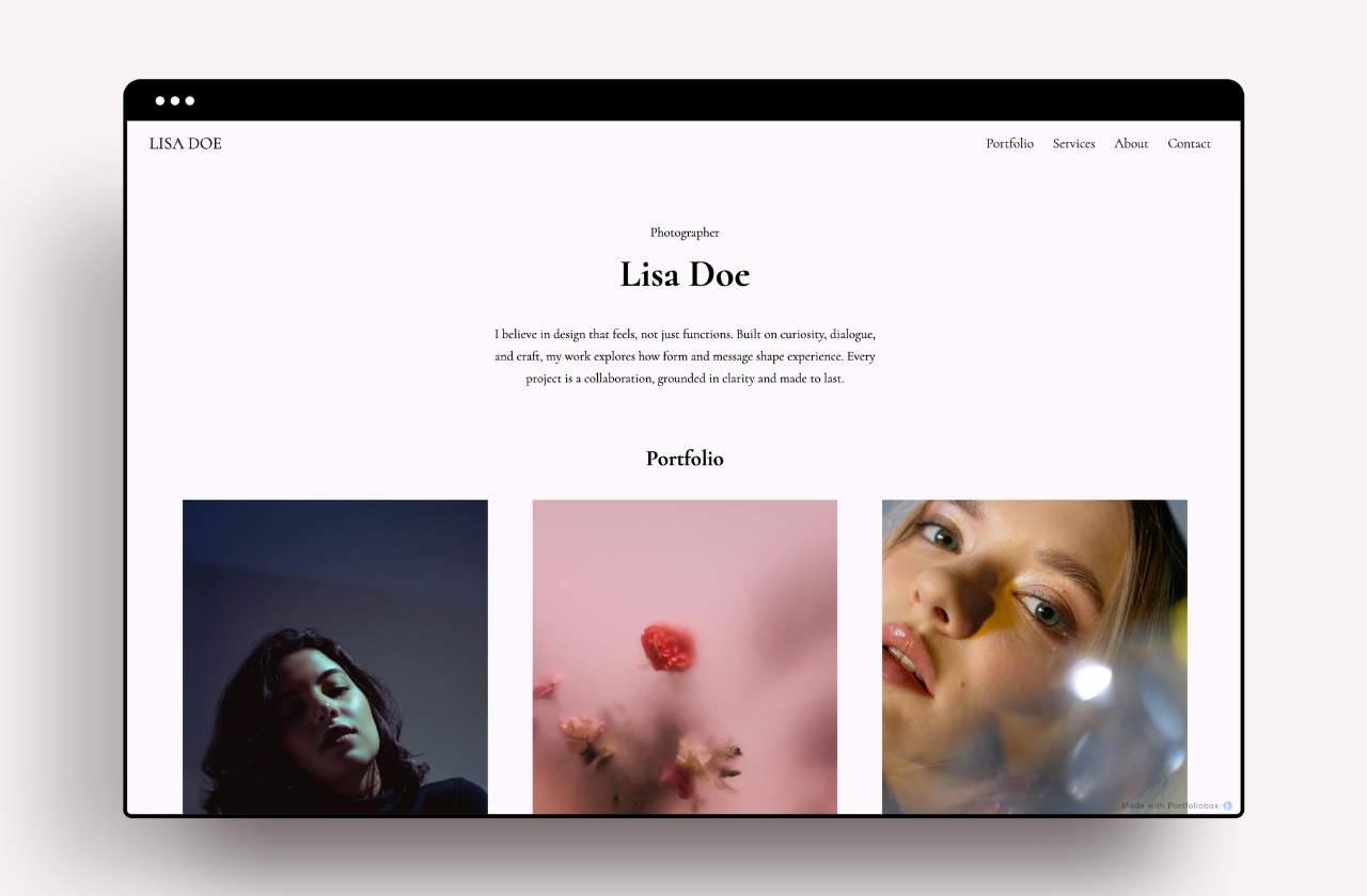 Thumbnail for Introducing new ready-made themes to kickstart your Portfoliobox website