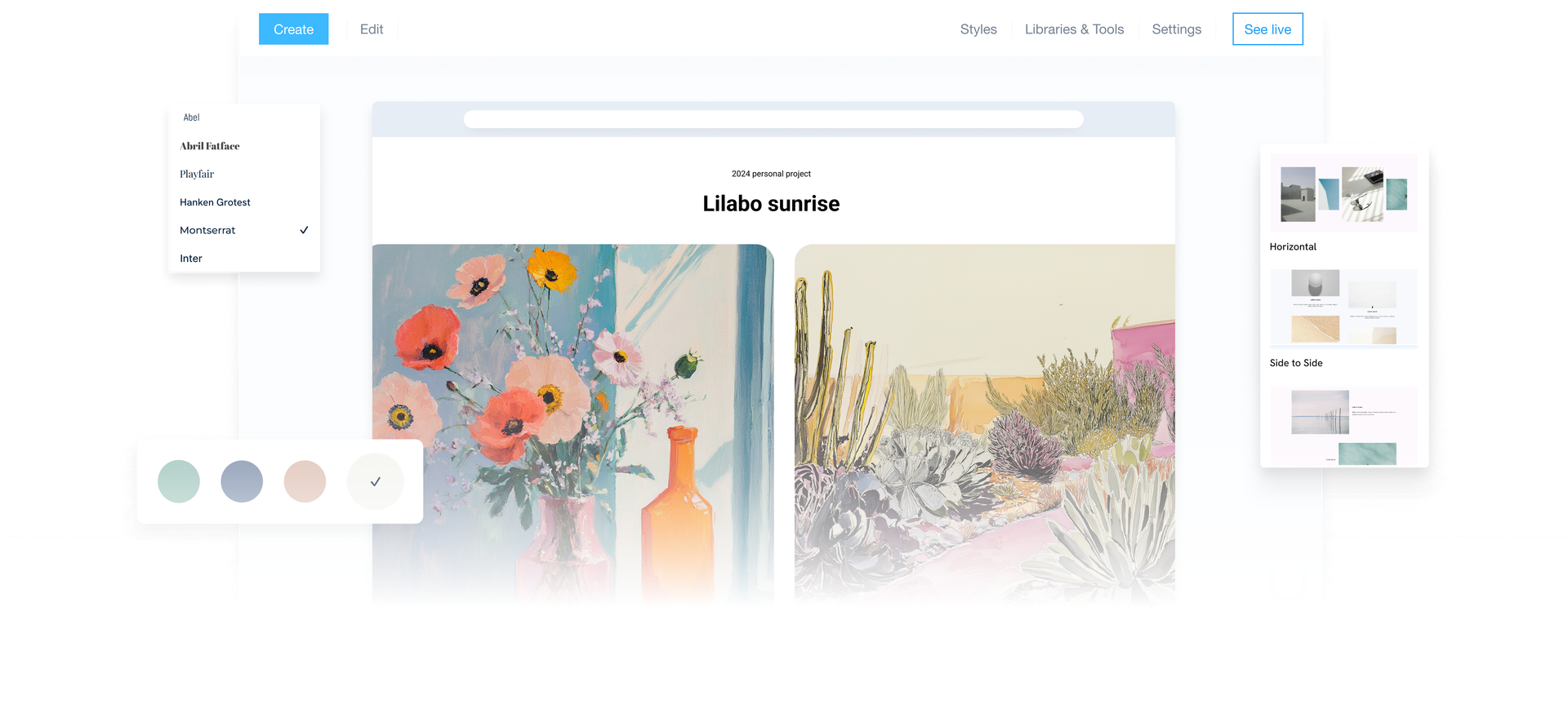website template customisation