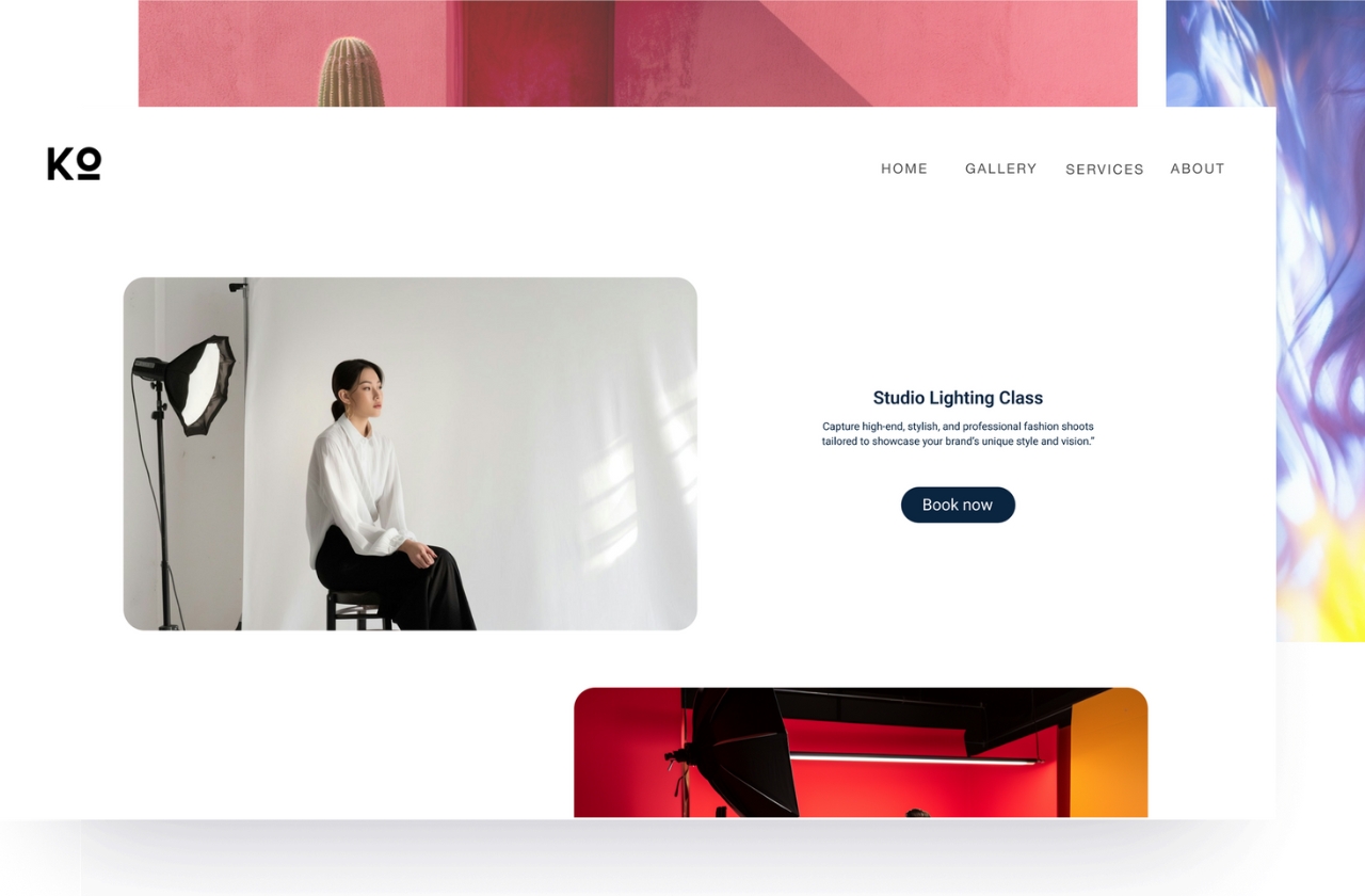 Thumbnail for Choose the best portfolio website template