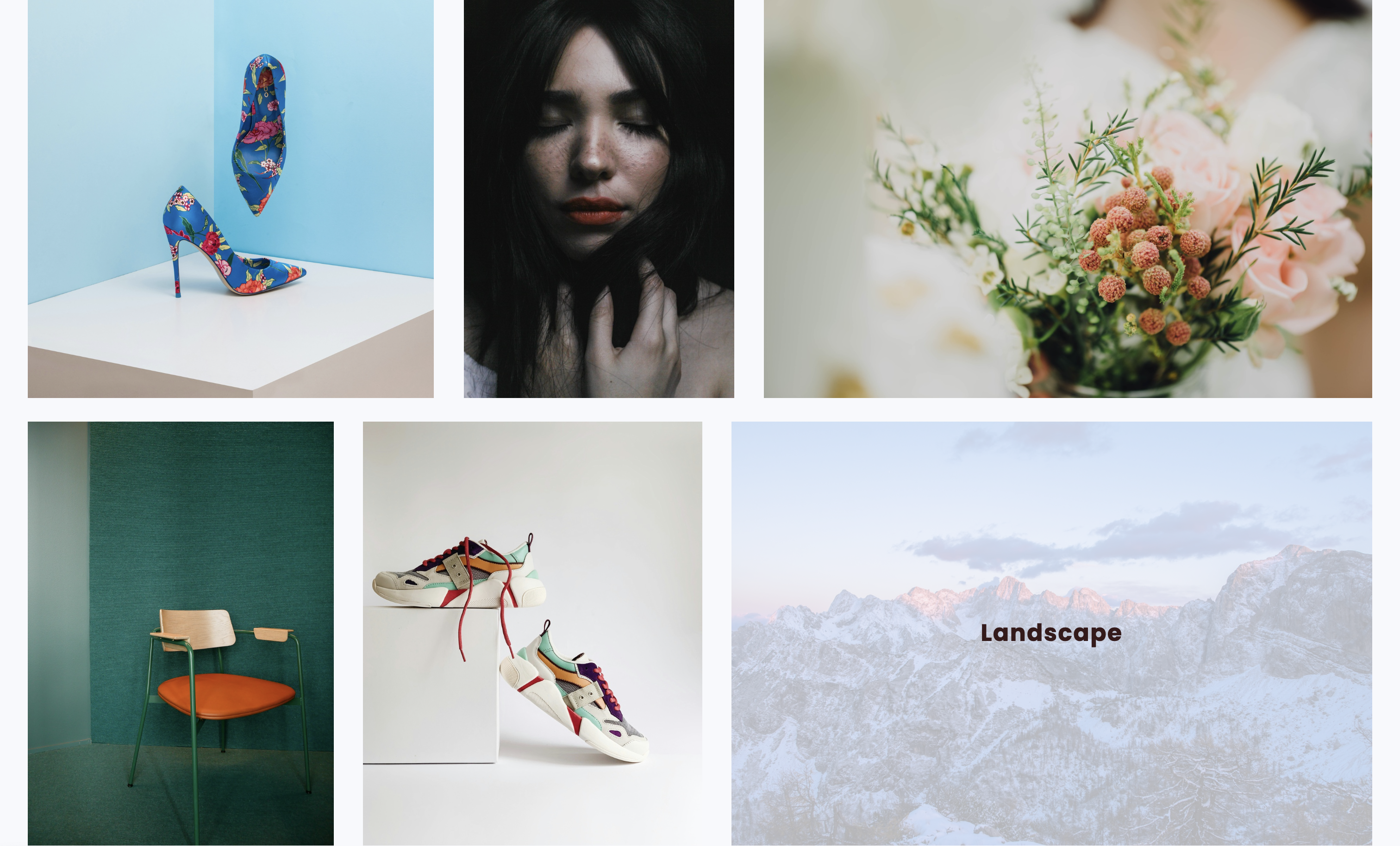 Page Template for your portfolio website