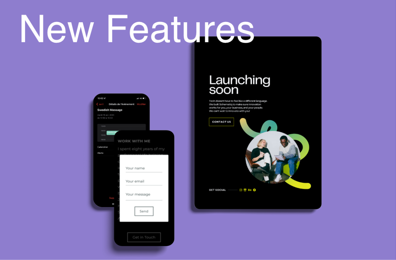 Introducing the latest features on Portfoliobox