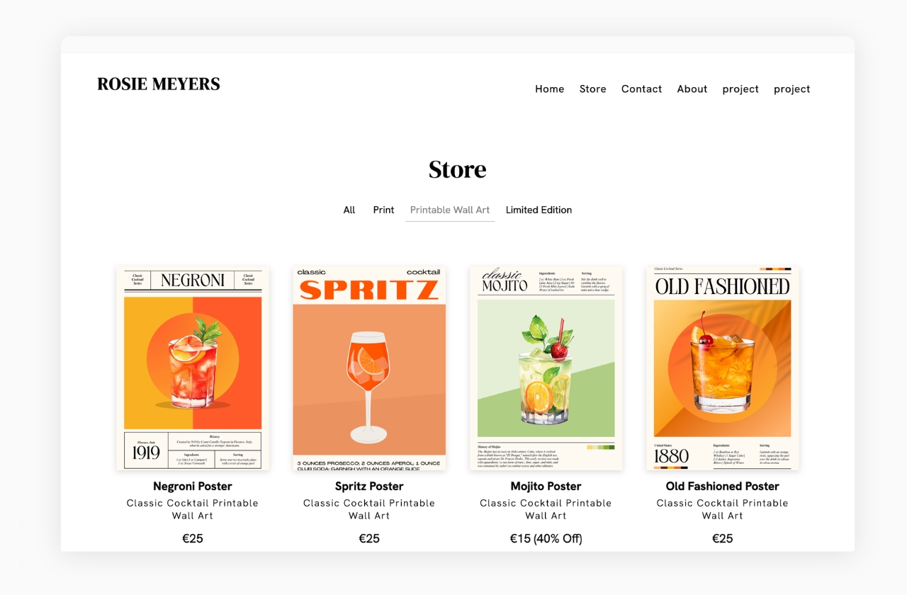 Thumbnail for How to set up and run an online shop with your portfolio website