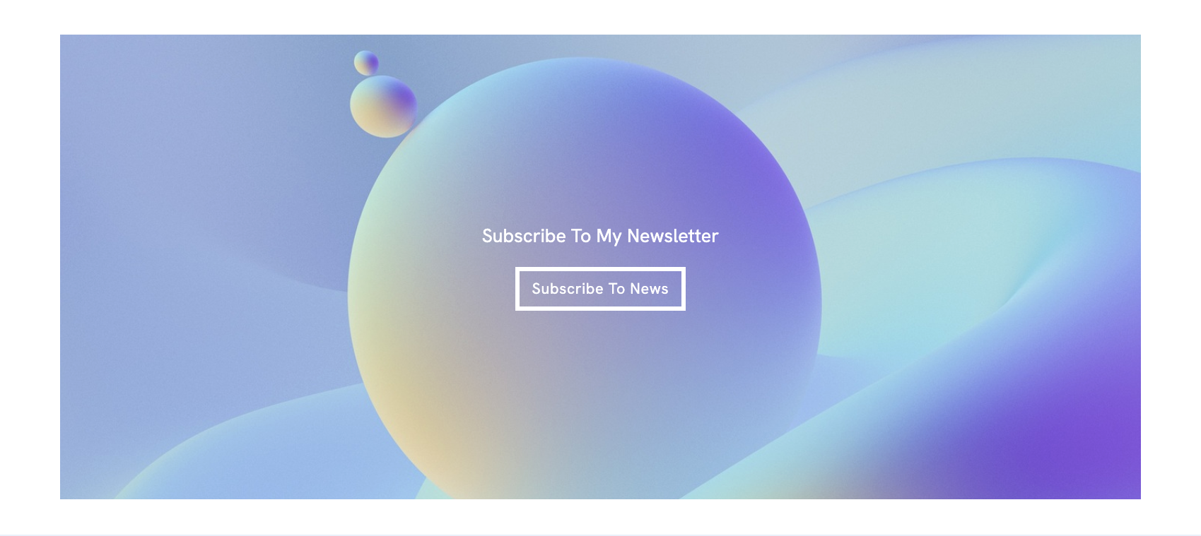 CTA template Portfoliobox