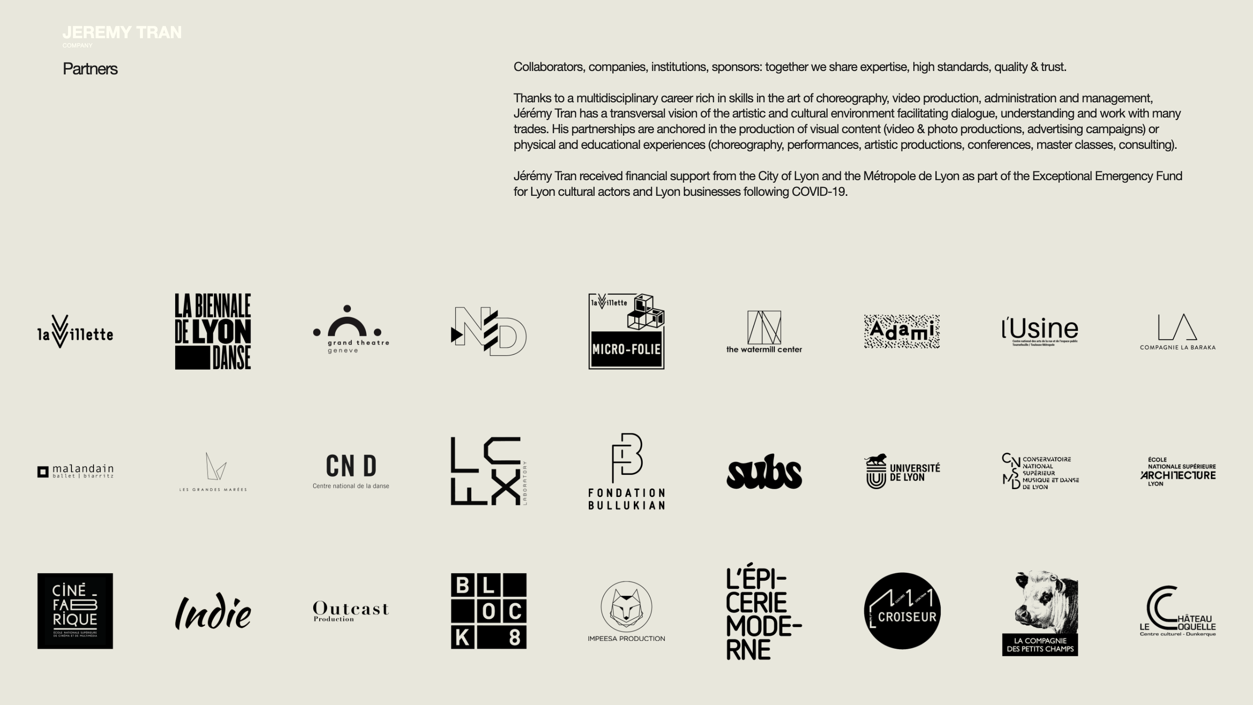 About Me Page: Show Your Professional Side