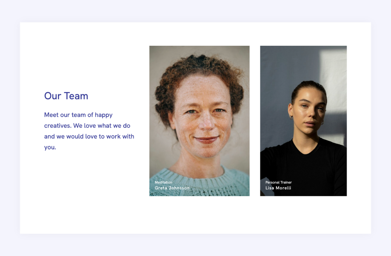 Introducing our new team page templates