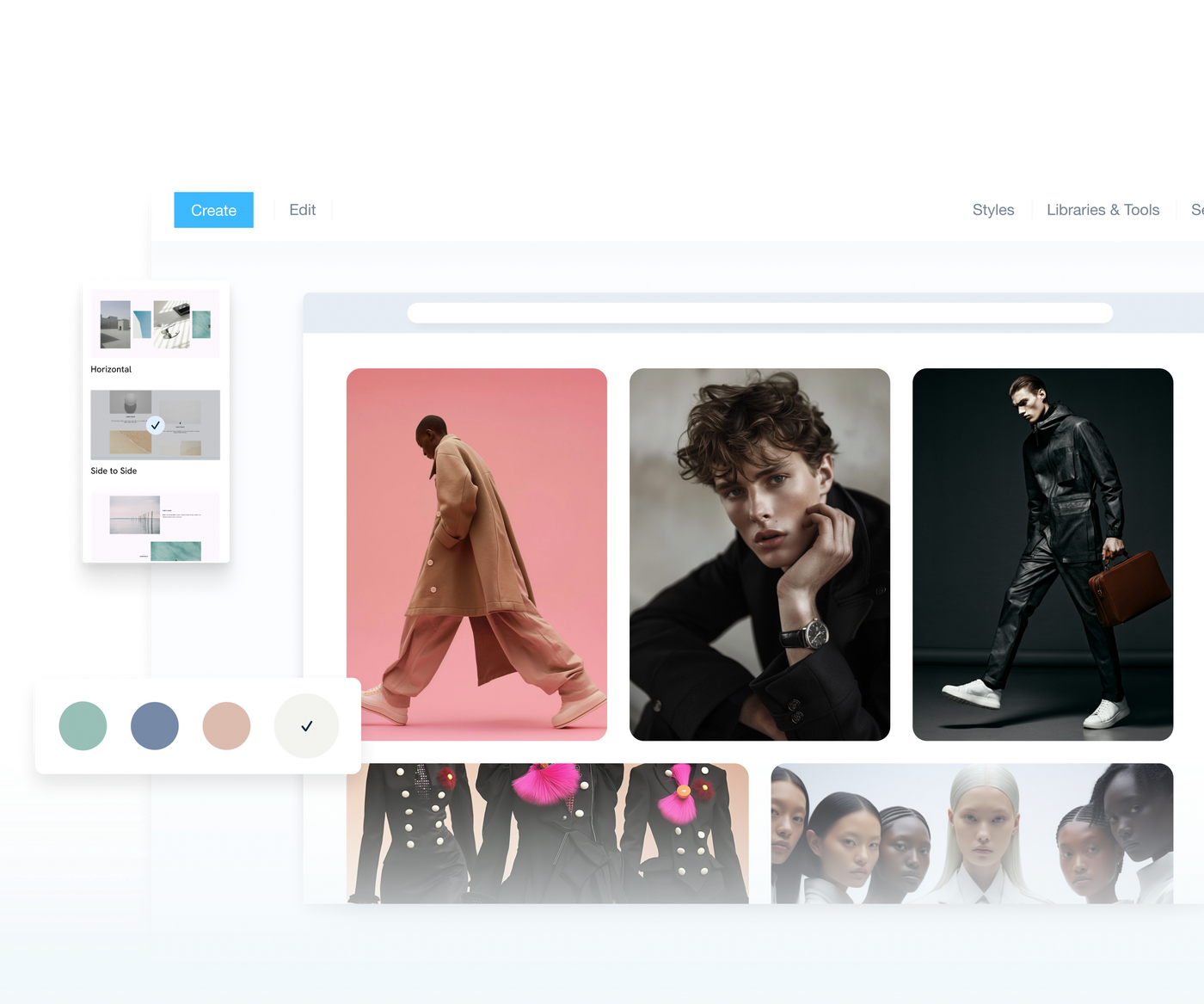 gallery template example