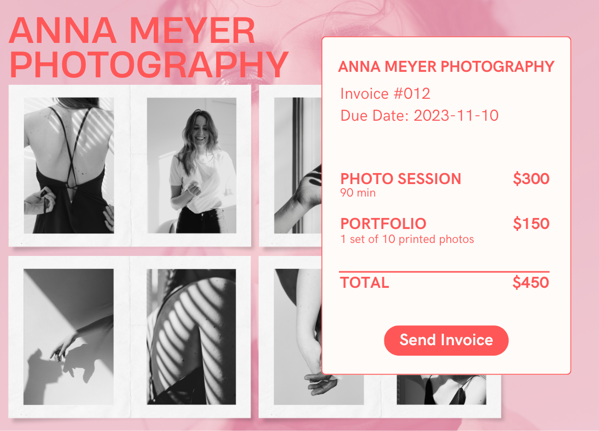 Collect Payments with Professional Client Invoices