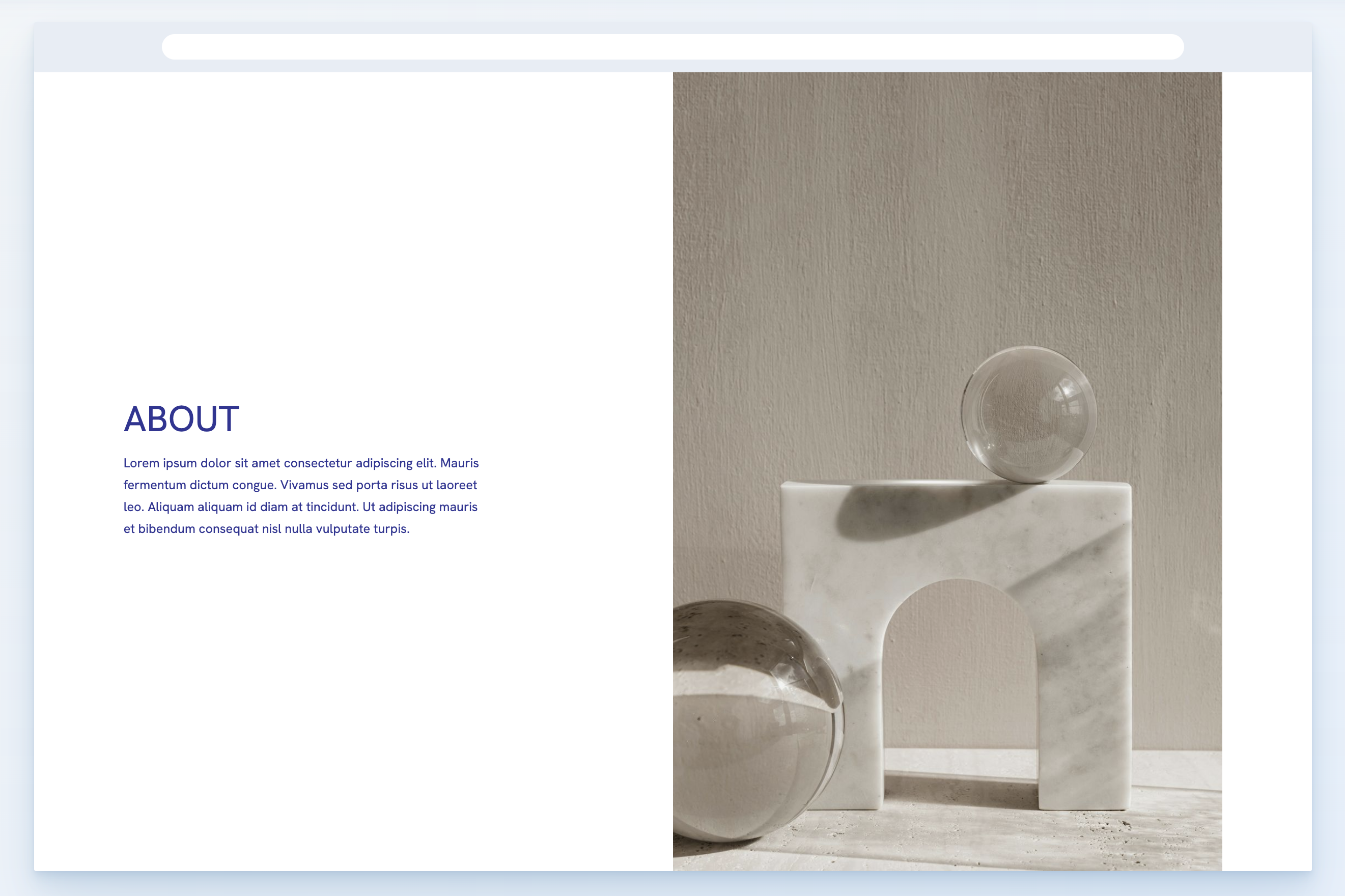 Portfoliobox Text Page Template