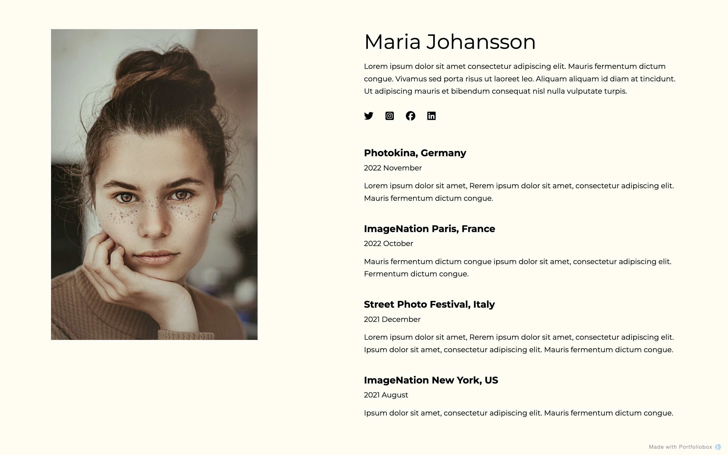 CV Template