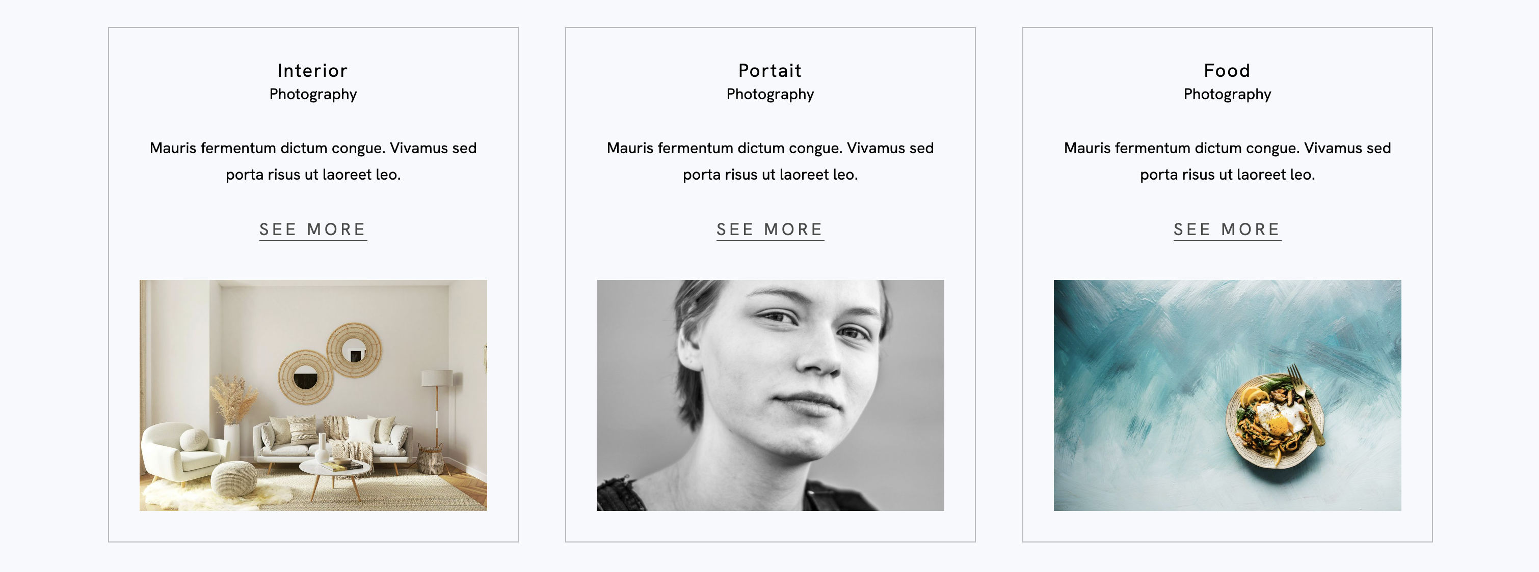 Services Page Template Portfoliobox