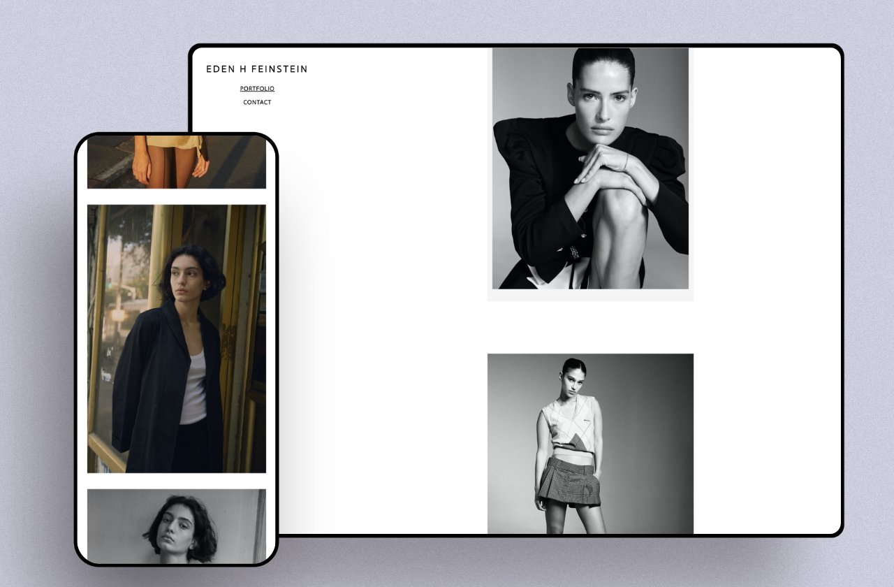 photographer portfolio example