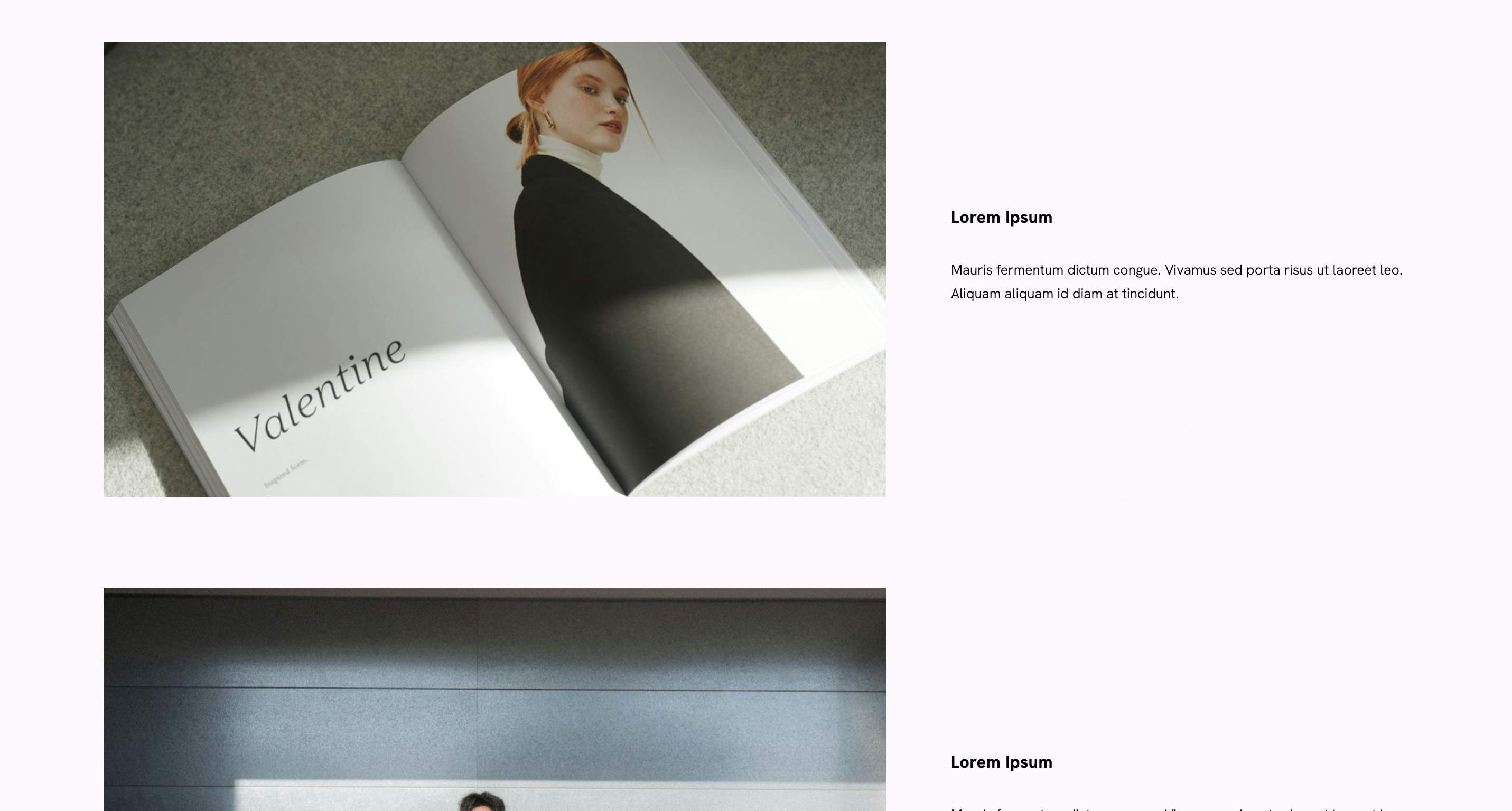Portfoliobox Project Templates for Fashion Designers and Stylists