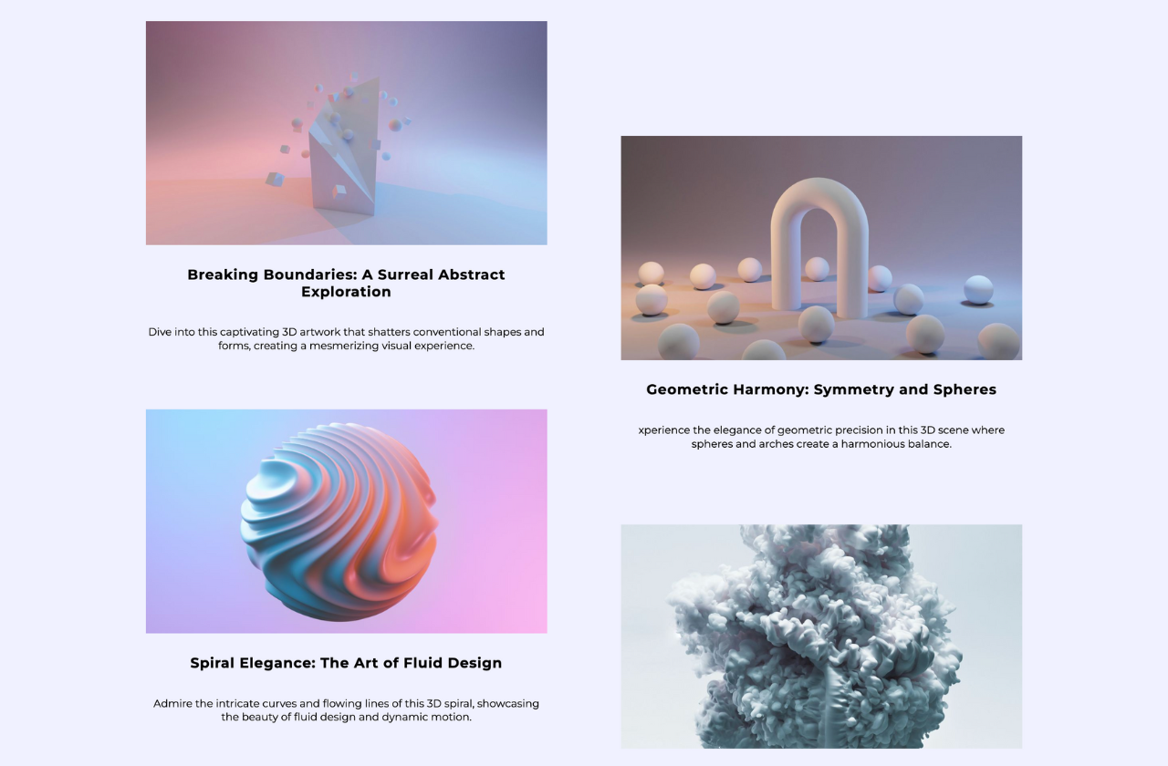 Showcasing your work, an introduction to project page templates