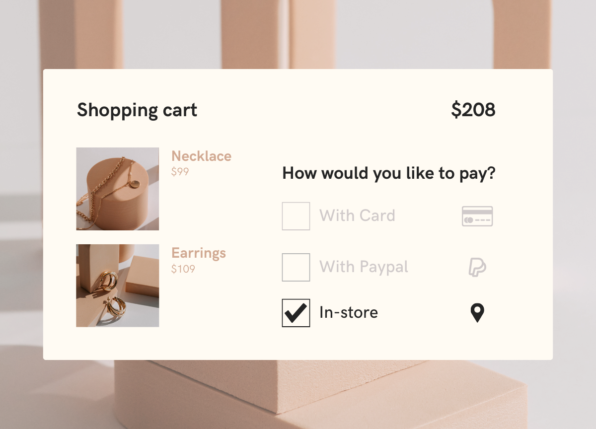 Accept on-location payments