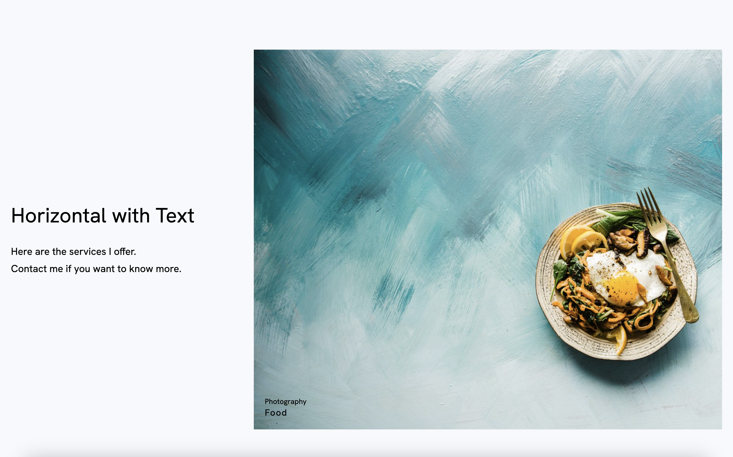 Horizontal template for your <a href=