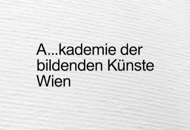 Akademie der Bildenden Künste Wien